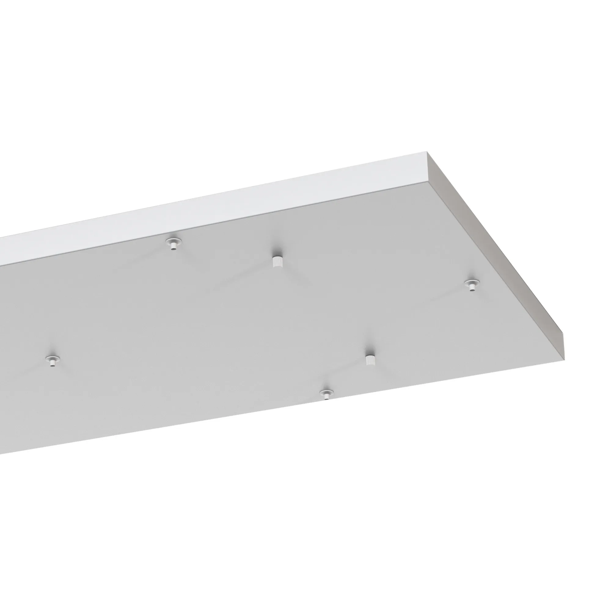 Elsa 7 Hole 940 x 460mm Rectangular Canopy Kit White M8263  Mantra Elsa Bespoke